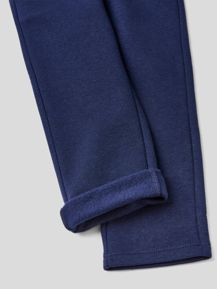 Benetton Warm Bow Joggingbroek Kinderen Donkerblauw | BE617948