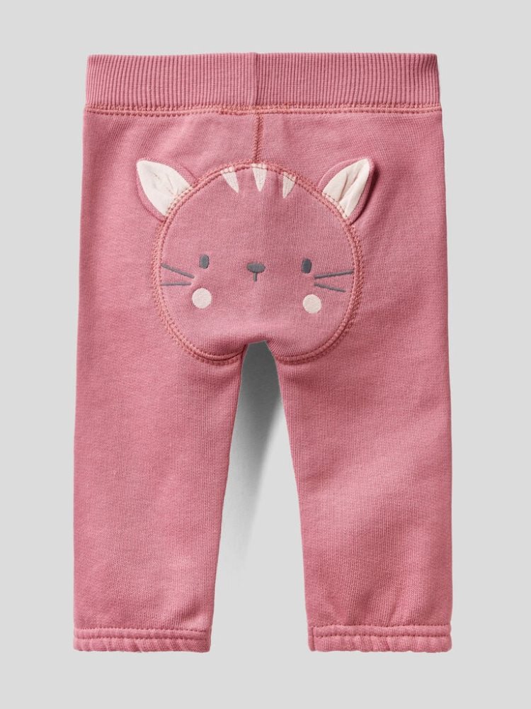 Benetton Warm Embroidery Joggingbroek Kinderen Donker | BE371215