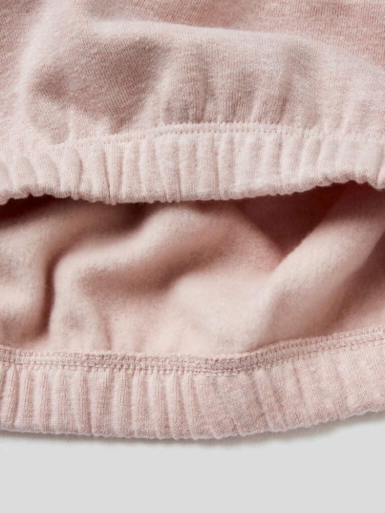 Benetton Warm Recycled Fabric Sweatshirt Kinderen Roze | BE081658