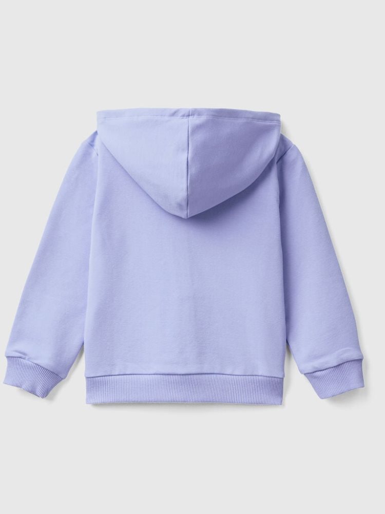 Benetton Zip-up Hoodie Kinderen Periwinkle | BE274913